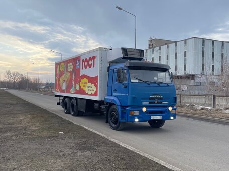 2012 КамАЗ 65117, синий, 1300000 рублей, вид 1
