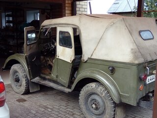 1958 ГАЗ 69А, зелёный, 350000 рублей, вид 2