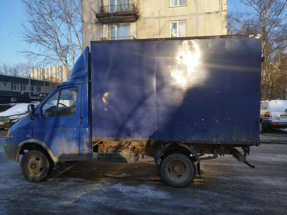 2010 ГАЗ ГАЗель (3302), синий, 400000 рублей - вид 2