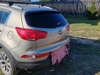 2014 Kia Sportage III Рестайлинг, серебристый, 1350000 рублей, вид 4