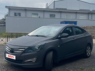 2016 Hyundai Solaris I Рестайлинг, серый, 500000 рублей, вид 1
