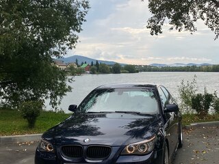 2008 BMW 5 серии 525d V (E60/E61) Рестайлинг, синий, 1500000 рублей, вид 5