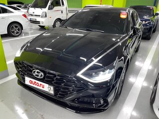 2019 Hyundai Sonata VIII (DN8), чёрный, 2400000 рублей, вид 3