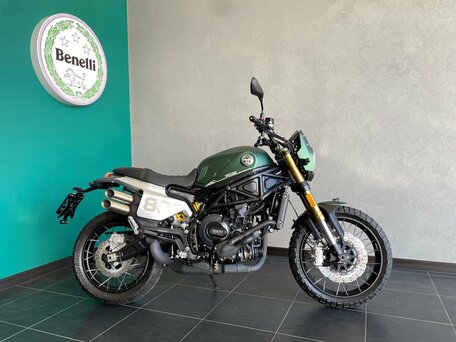 2023 Benelli Leoncino 800 Trail, зелёный, 690000 рублей, вид 1