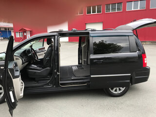 2010 Chrysler Voyager Grand V, чёрный, 1350000 рублей, вид 5