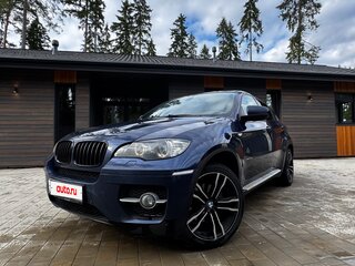 2012 BMW X6 30d I (E71) Рестайлинг, синий, 2050000 рублей, вид 1