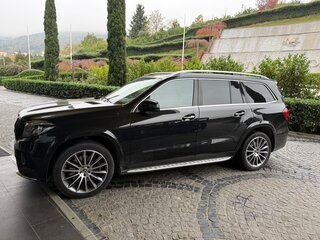 2017 Mercedes-Benz GLS 350 d I (X166), чёрный, 5000000 рублей, вид 3