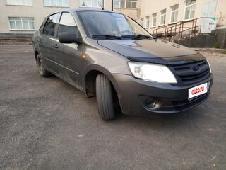 2013 Lada (ВАЗ) Granta I, серебристый, 310000 рублей, вид 3