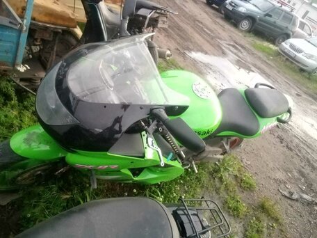 1999 Kawasaki ZX-9R Ninja, зелёный, 400000 рублей, вид 5
