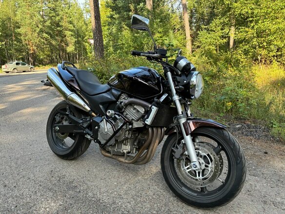 2003 Honda CB 600F Hornet, чёрный, 445000 рублей
