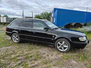 1996 Audi S6 I (C4), чёрный, 800000 рублей, вид 4