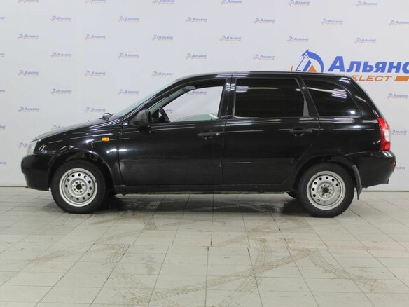 2010 Lada (ВАЗ) Kalina I, чёрный - вид 3