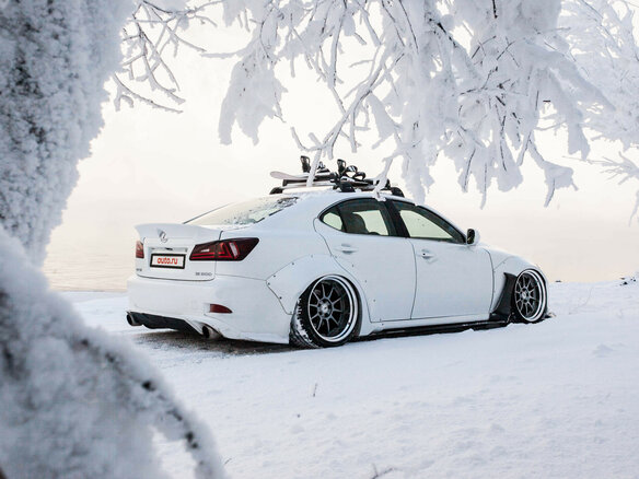 2008 Lexus IS 300 II Рестайлинг, белый - вид 13