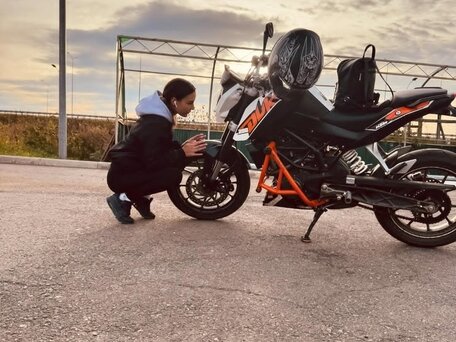 2013 KTM 200 Duke, чёрный, 320000 рублей, вид 1