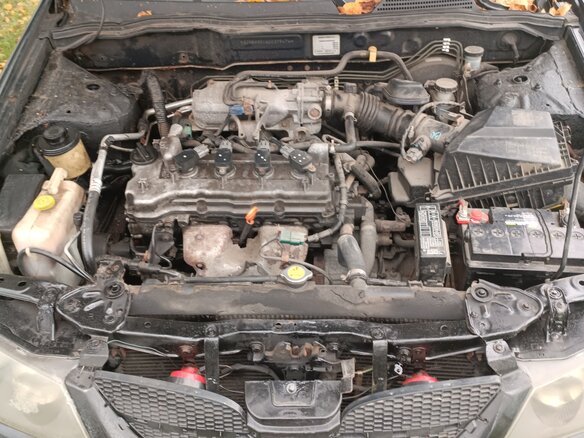2003 Nissan Almera II (N16) Рестайлинг, чёрный, 140000 рублей - вид 8