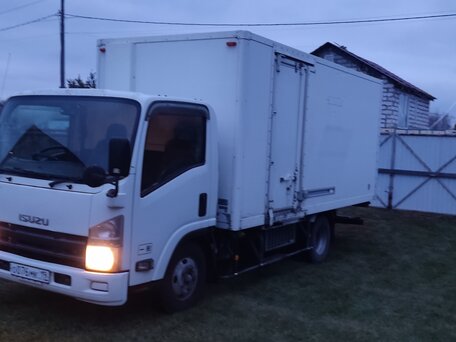 2008 Isuzu Elf (N-series), белый, 2200000 рублей, вид 1