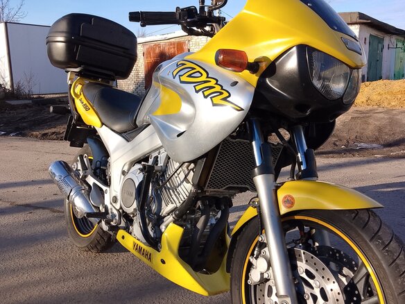 1998 Yamaha TDM850, жёлтый, 370000 рублей - вид 1