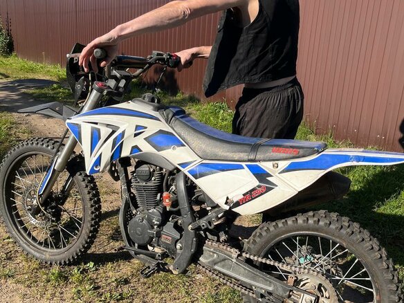 2014 Irbis TTR 250, синий, 85000 рублей - вид 10