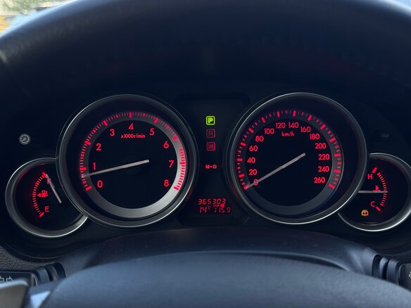 2008 Mazda 6 II (GH), чёрный - вид 9