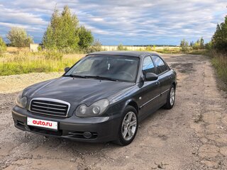 2009 Hyundai Sonata ТагАЗ IV (EF) Рестайлинг, серый, 400000 рублей, вид 1