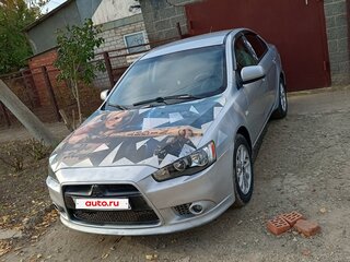 2012 Mitsubishi Lancer X Рестайлинг, серебристый, 760000 рублей, вид 1
