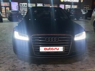 2014 Audi A8 Long III (D4) Рестайлинг, чёрный, 1900000 рублей, вид 1