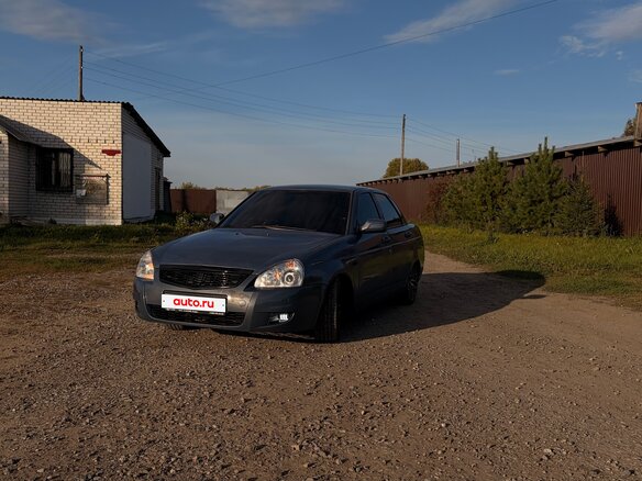 2008 Lada (ВАЗ) Priora I, серый, 310000 рублей - вид 3