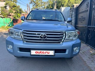 2012 Toyota Land Cruiser 200 Series Рестайлинг 1, голубой, 3200000 рублей, вид 2