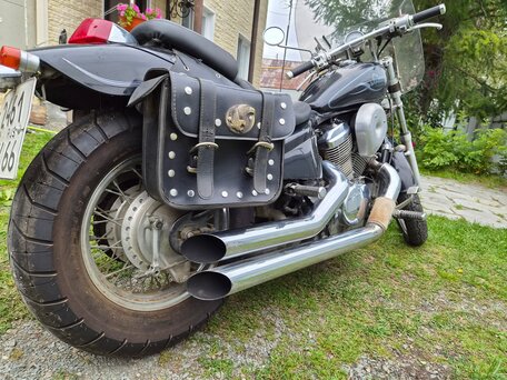 1994 Honda Steed 400, чёрный, 220000 рублей, вид 1