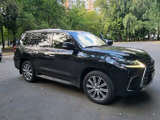 2016 Lexus LX 570 III Рестайлинг 2, чёрный, 7550000 рублей, вид 5