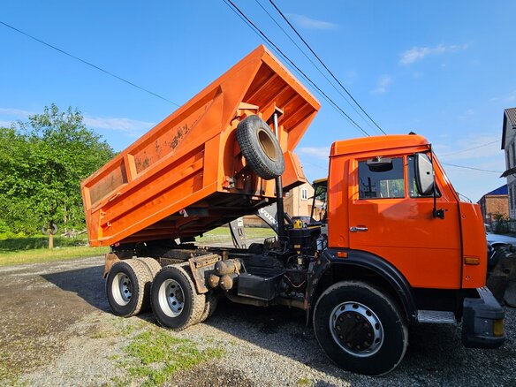 2007 КамАЗ 5511, оранжевый, 2350000 рублей - вид 14