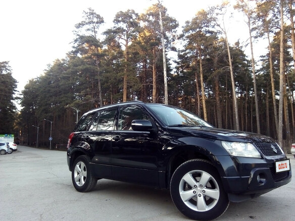 2011 Suzuki Grand Vitara II Рестайлинг, чёрный - вид 14
