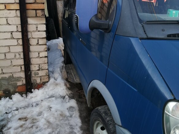 2008 ГАЗ ГАЗель (3221), синий, 325000 рублей - вид 4