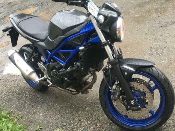 2022 Suzuki SV 650, синий, 560000 рублей