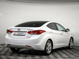 2013 Hyundai Elantra V (MD) Рестайлинг, белый, 810000 рублей, вид 5