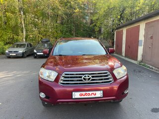2007 Toyota Highlander II (XU40), красный, 1290000 рублей, вид 1