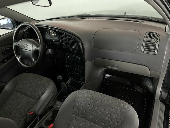 2008 Kia Spectra I Рестайлинг 2, чёрный - вид 8