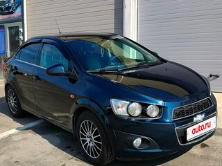 2012 Chevrolet Aveo II, чёрный, 700000 рублей, вид 2