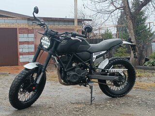 2022 Fuego Scrambler 250, чёрный, 100000 рублей, вид 4
