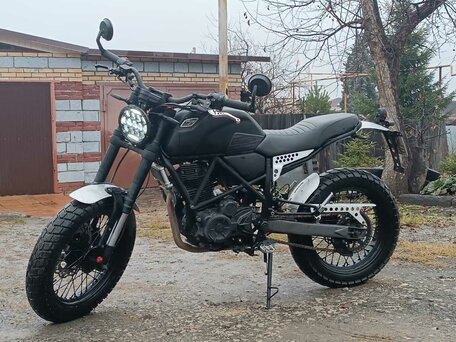 2022 Fuego Scrambler 250, чёрный, 100000 рублей, вид 4