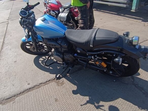 2015 Yamaha XV950 Bolt, голубой, 780000 рублей - вид 13