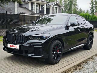 2021 BMW X6 30d III (G06), чёрный, 7749000 рублей, вид 1