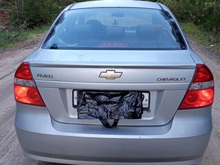 2010 Chevrolet Aveo I Рестайлинг, серебристый, 500000 рублей, вид 4