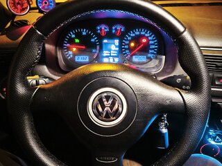 2002 Volkswagen Golf IV, синий, 2000000 рублей, вид 5