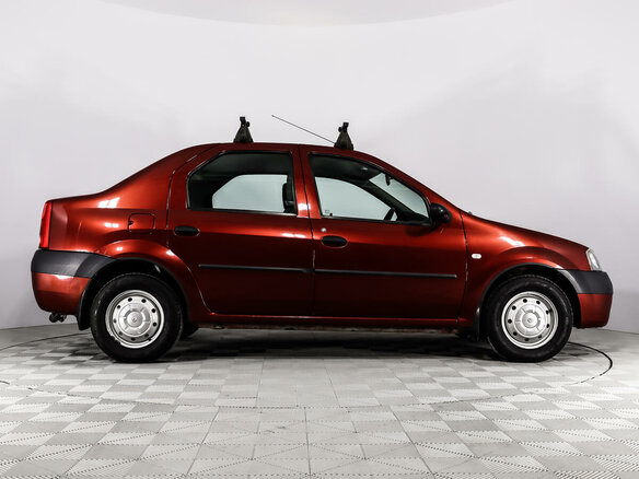 2009 Renault Logan I, красный - вид 3