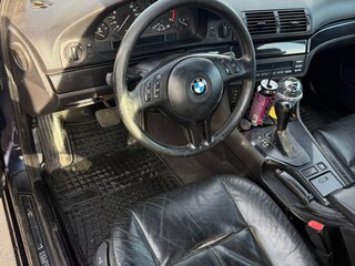 2000 BMW 5 серии 530d IV (E39) Рестайлинг, синий, 1200000 рублей, вид 5
