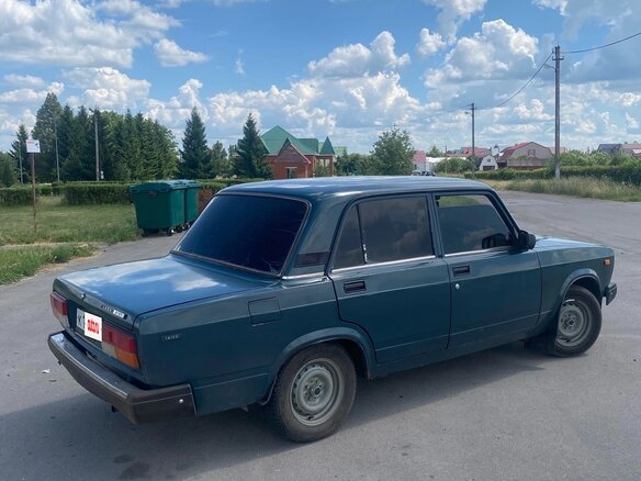 2001 Lada (ВАЗ) 2107, синий, 80000 рублей - вид 1