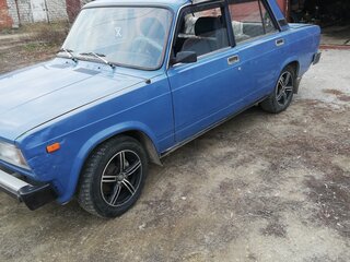 1988 Lada (ВАЗ) 2105, голубой, 155000 рублей, вид 3