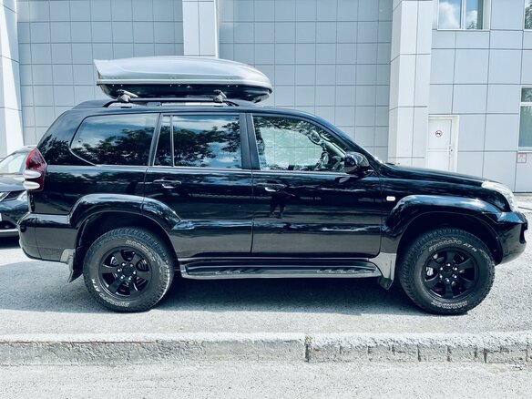 2008 Toyota Land Cruiser Prado 4-speed 120 Series Рестайлинг, чёрный - вид 10