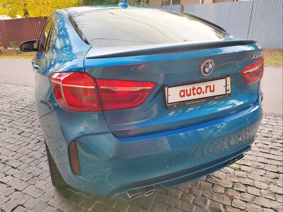 2015 BMW X6 M II (F86), голубой, 5000000 рублей - вид 12